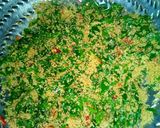 A picture of step 2 of Dambun zogale.