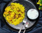 A picture of step 7 of Chicken dum biryani.