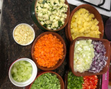 Foto del paso 1 de la receta: Sopa de verduras con huevo poche