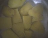 A picture of step 2 of Sweet potatoes in coconut#15minorlesscooking#4weekschallenge.