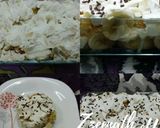 A picture of step 2 of Banoffee Pie Cake.