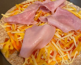Foto del paso 3 de la receta: Tortipizza funghi: champiñón jamón y queso