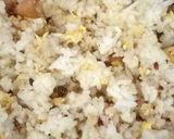 Foto langkah ke 5 dari resep Nasi Goreng Hijau Cumi Asin.