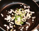 A picture of step 1 of Hot Mix Veg Noodle soup.