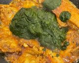 A picture of step 6 of Hari Chutney Biryani.
