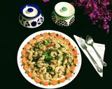 A picture of step 10 of Winter Vegetable Macaroni.