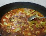 A picture of step 10 of Chapdi Tavo or Chapdi Undhiyu ---- A Saurashtra Platter.