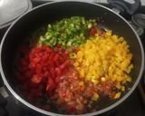 A picture of step 10 of Vegetable Macaroni.