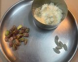 संदेश भाप में बना रेसिपी चरण 3 फोटो