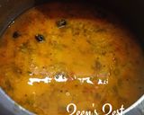 A picture of step 3 of Amaranthus and Methi Daal (Thotakura Daal).