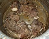 A picture of step 5 of Mutton Masala Pulao.