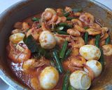 Foto langkah ke 5 dari resep Udang Telor Puyuh.