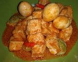 Foto langkah ke 5 dari resep 8. Sambal Goreng Tahu Telur Puyuh & Pete.