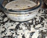 Foto del paso 4 de la receta: Porridge de bebida vegetal con avena y pasas sultana