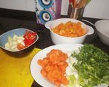 Foto del paso 1 de la receta: Sopa crema de verduras