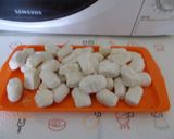 Diós gnocchi, csokiöntettel recept fázis 9 fotója