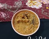 A picture of step 4 of Oats and Mutton Harees.