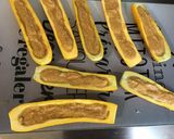 Une image de l'étape 4 de Courgettes jaunes farcies emmental et persil.