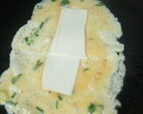A picture of step 2 of Cheese omelette.