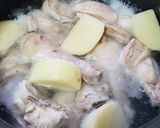 รูปขั้นตอนการทำที่ 1 ของ (อาหารเกาหลี)닭볶음탕 ทักบกกึมทัง แกงไก่เกาหลี #กับแกล้ม