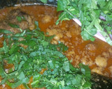 A picture of step 5 of Groundnut soup.
