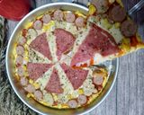 Foto langkah ke 3 dari resep Pizza Telur.