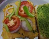 A picture of step 4 of Bombay masala sandwich.