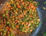 A picture of step 2 of Avocado pulao rice.
