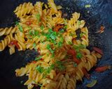 मसाला पास्ता (Masala Pasta recipe in hindi) रेसिपी चरण 5 फोटो