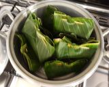Foto langkah ke 4 dari resep Pepes Tahu Jagung Kemangi.