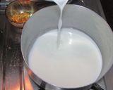 A picture of step 1 of Orange Sandesh.