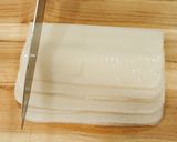 A picture of step 8 of Handmade Flat Rice Noodles (板條, 粿條, 河粉) - Gluten free noodles.