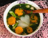 Hình bước làm 3 của món Canh rau củ quả chay
