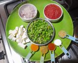 মটর পনীর (matar paneer recipe in Bengali) রেসিপি ধাপ - 1 ছবি