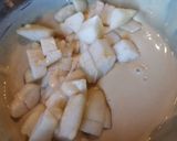 Császármorzsa körtével recept fázis 2 fotója