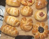 Foto langkah ke 20 dari resep Bentuk roti manis - cara simple.