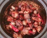Hình bước làm 3 của món Kho quẹt chay
