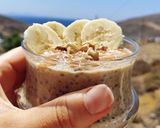 Φωτογραφία βήματος 5 της συνταγής "Chunky monkey overnight oats" 🍌🌃
