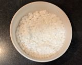 A picture of step 2 of Sabudana Vada.