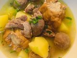 Sop TASO (tahu Bakso), Daging Sapi, Bakso + Kentang