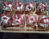 Foto del paso 1 de la receta: Tarteles de nata y fresas