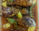 Foto del paso 4 de la receta: Muslos de pollo en salsa de naranja