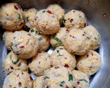 A picture of step 5 of Chana dal masala vadai.