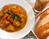 Hình bước làm 1 của món Cà ri gà