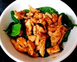 A picture of step 4 of My Medditeranean Chicken Stirfry. 😘.