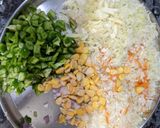 A picture of step 1 of Chinese samosa.