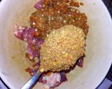 A picture of step 2 of Tsire Skewers.