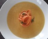 A picture of step 3 of Sig's Fennel and Carrot Soup.