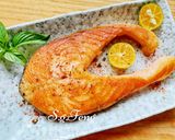 香煎椒鹽鮭魚的食譜步驟6照片