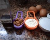 Foto del paso 2 de la receta: Pionono de harina de almendras y trigo (queda especial)😋😋😋💚💛💙❤️